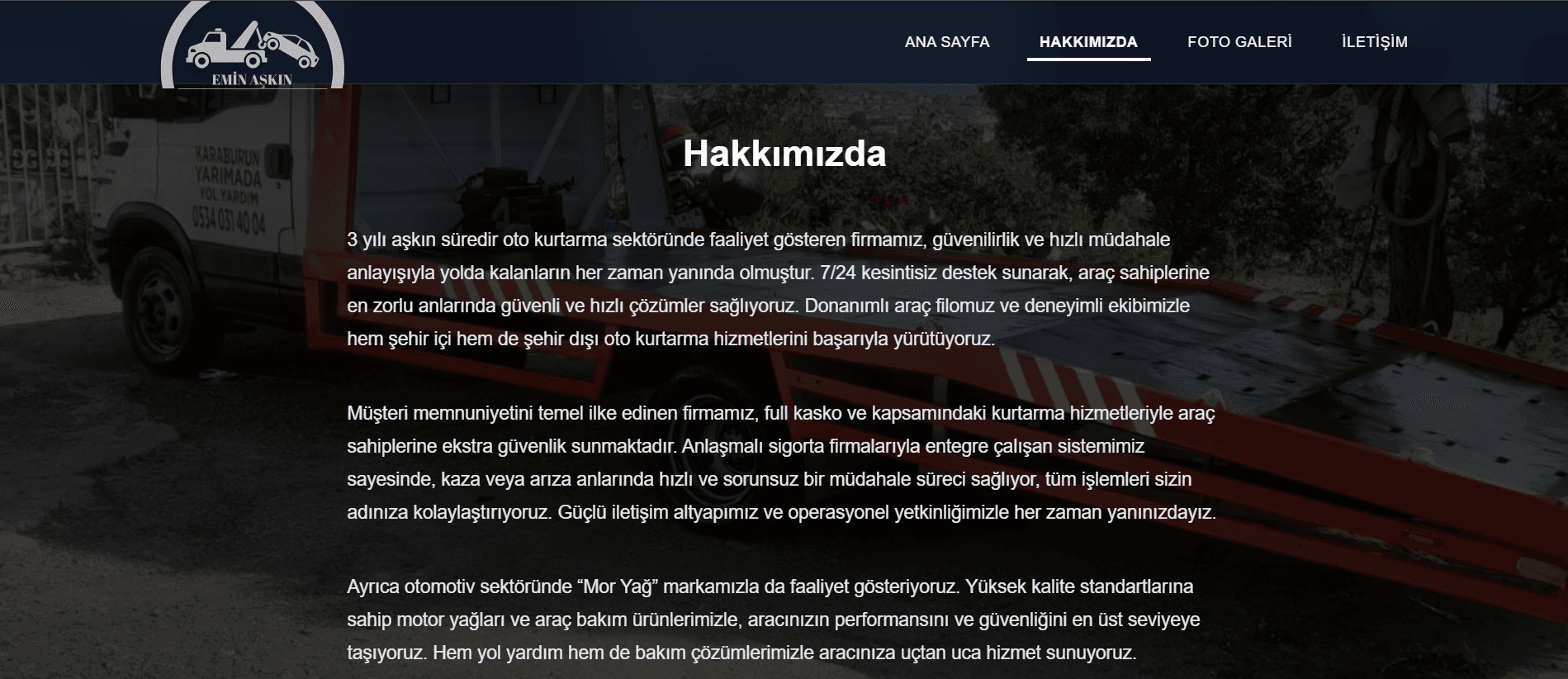 Yarımada Kurtarma Web Sitesi