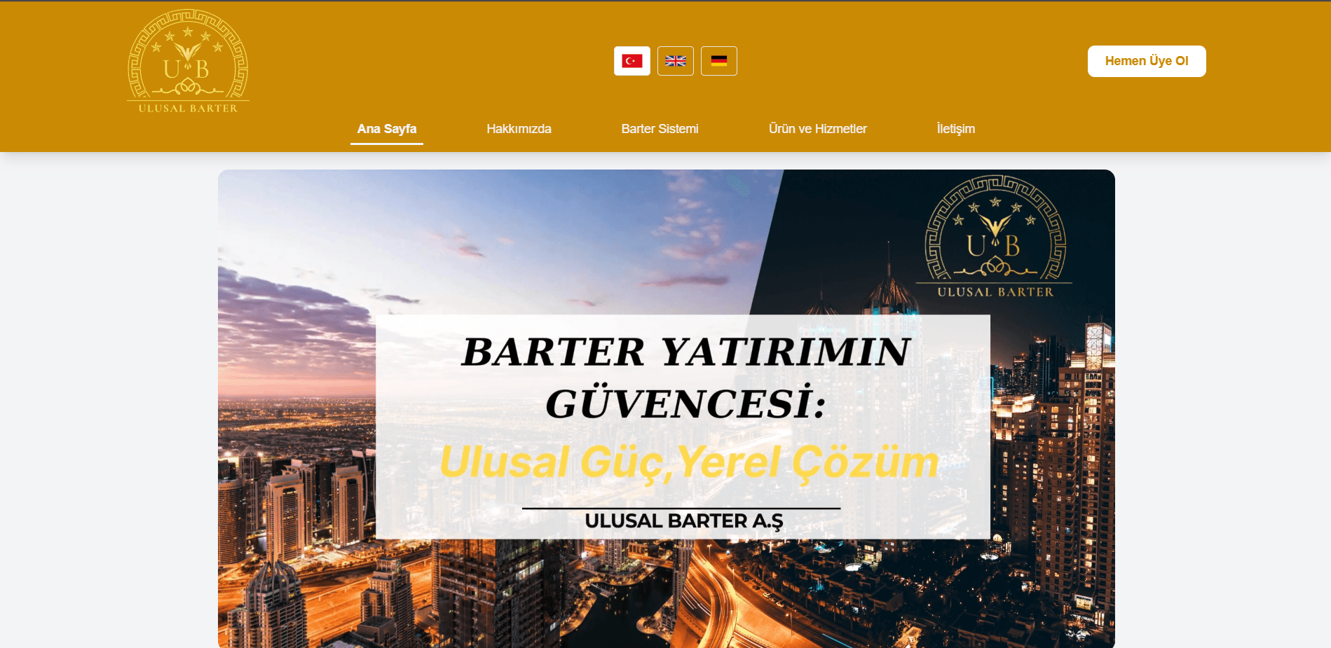 Ulusal Barter Web